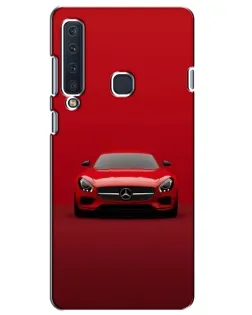 Чехол для Samsung Galaxy A9 2018 (A920) с картинкой «Красный Mercedes AMG»