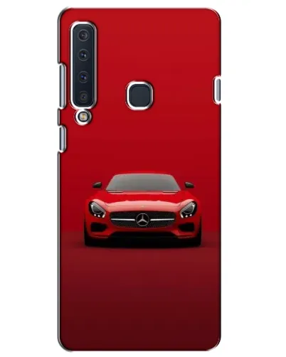 Чехол для Samsung Galaxy A9 2018 (A920) с картинкой «Красный Mercedes AMG»