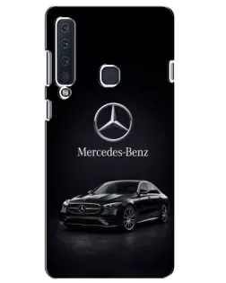 Чехол для Samsung Galaxy A9 2018 (A920) с картинкой «Mercedes — решетка радиатора»
