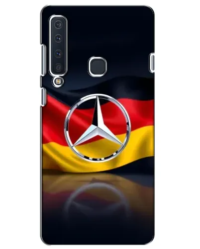Чехол для Samsung Galaxy A9 2018 (A920) с картинкой «Mercedes — флаг Германии»