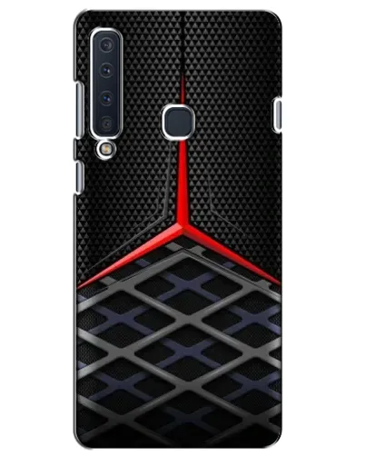 Чехол для Samsung Galaxy A9 2018 (A920) с картинкой «Mercedes Carbon Grid»