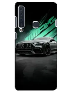 Чехол для Samsung Galaxy A9 2018 (A920) с картинкой «Темный Mercedes AMG»