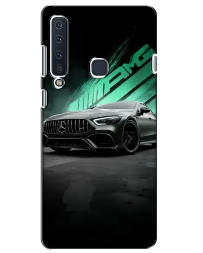 Чехол для Samsung Galaxy A9 2018 (A920) с картинкой «Темный Mercedes AMG»