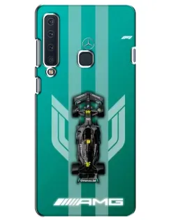 Чехол для Samsung Galaxy A9 2018 (A920) с картинкой «Mercedes AMG Petronas»