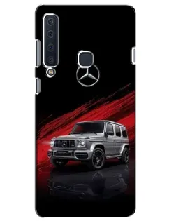 Чехол для Samsung Galaxy A9 2018 (A920) с картинкой «Mercedes G-Class красный»