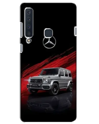 Чехол для Samsung Galaxy A9 2018 (A920) с картинкой «Mercedes G-Class красный»