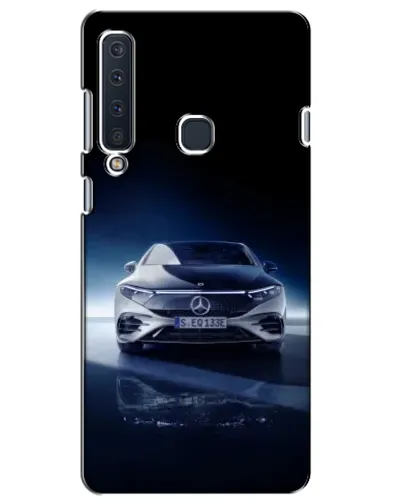 Чехол для Samsung Galaxy A9 2018 (A920) с картинкой «Ночной Mercedes EQ»