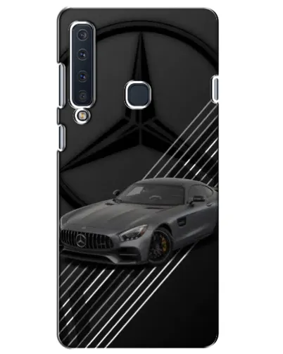 Чехол для Samsung Galaxy A9 2018 (A920) с картинкой «Mercedes AMG — графика»