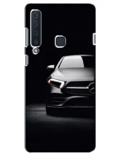 Чехол для Samsung Galaxy A9 2018 (A920) с картинкой «Свет фар Mercedes»