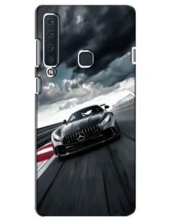 Чехол для Samsung Galaxy A9 2018 (A920) с картинкой «Гоночный Mercedes AMG»