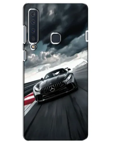 Чехол для Samsung Galaxy A9 2018 (A920) с картинкой «Гоночный Mercedes AMG»