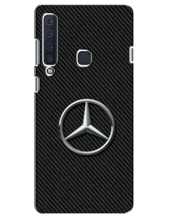 Чохол для Samsung Galaxy A9 2018 (A920) з картинкою «Карбоновий Mercedes стиль»