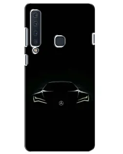 Чохол для Samsung Galaxy A9 2018 (A920) з картинкою «Mercedes — силует авто»