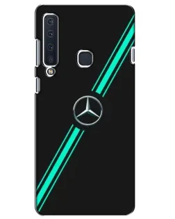 Чохол для Samsung Galaxy A9 2018 (A920) з картинкою «Спортивні лінії Mercedes»