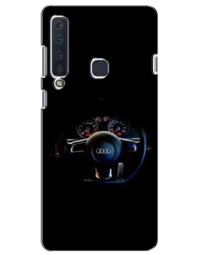 Чехол для Samsung Galaxy A9 2018 (A920) с картинкой «Салон Audi — руль»