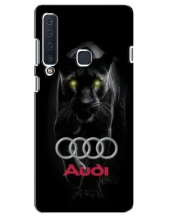 Чехол для Samsung Galaxy A9 2018 (A920) с картинкой «Пантера и Audi»