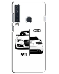 Чехол для Samsung Galaxy A9 2018 (A920) с картинкой «Audi — контрастный дизайн»