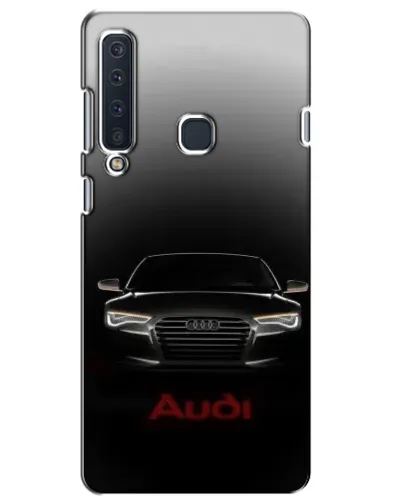 Чехол для Samsung Galaxy A9 2018 (A920) с картинкой «Audi — градиентный контур»