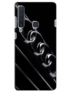 Чехол для Samsung Galaxy A9 2018 (A920) с картинкой «Audi — абстрактные кольца»