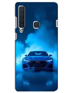 Чехол для Samsung Galaxy A9 2018 (A920) с картинкой «Audi — голубая энергия»
