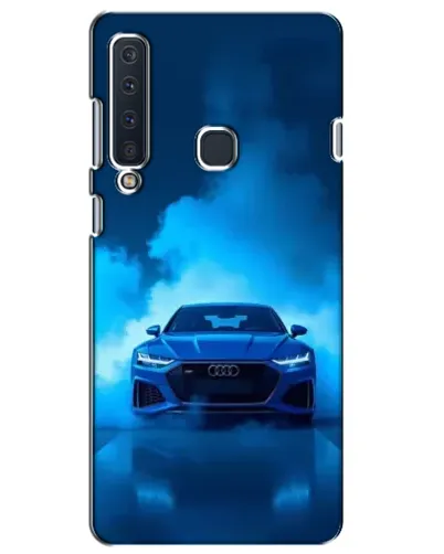 Чехол для Samsung Galaxy A9 2018 (A920) с картинкой «Audi — голубая энергия»