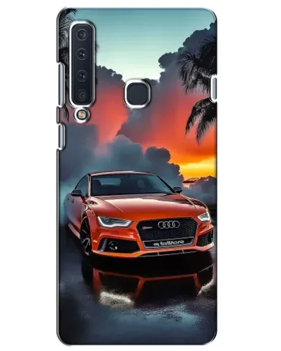 Чехол для Samsung Galaxy A9 2018 (A920) с картинкой «Audi — закат»