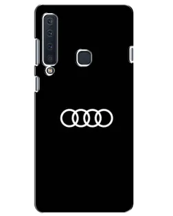 Чехол для Samsung Galaxy A9 2018 (A920) с картинкой «Audi White Logo»