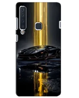 Чехол для Samsung Galaxy A9 2018 (A920) с картинкой «Ночной Lamborghini драйв»