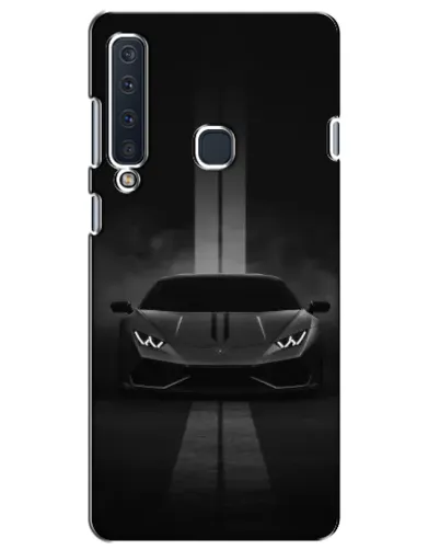 Чехол для Samsung Galaxy A9 2018 (A920) с картинкой «Lamborghini симметрия дорог»