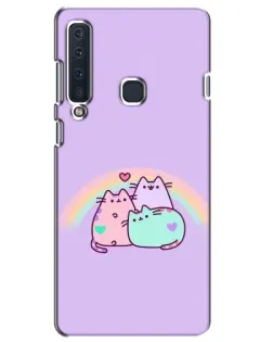 Чехол для Samsung Galaxy A9 2018 (A920) с картинкой «Радужные Пушины»