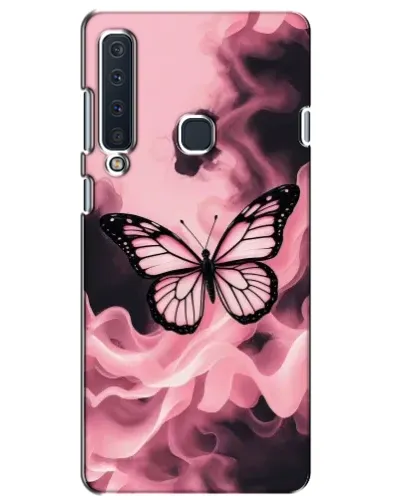 Чехол для Samsung Galaxy A9 2018 (A920) с картинкой «Бабочка в дыму» Чехол для Samsung Galaxy A9 2018 (A920) с картинкой «Бабочка в дыму»