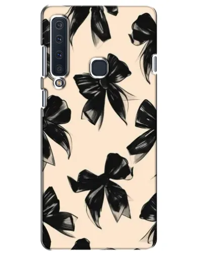 Чехол для Samsung Galaxy A9 2018 (A920) с картинкой «Паттерн черные банты» Чехол для Samsung Galaxy A9 2018 (A920) с картинкой «Паттерн черные банты»