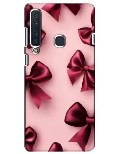 Чехол для Samsung Galaxy A9 2018 (A920) с картинкой «Бордовый атлас»