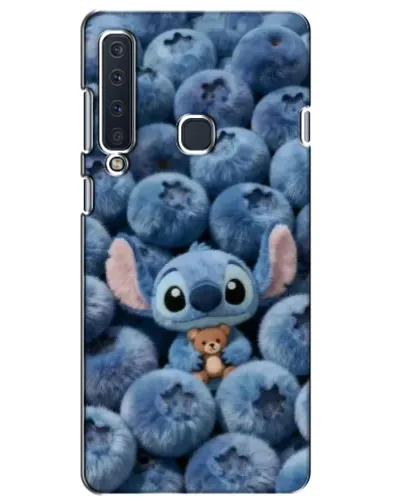 Чехол для Samsung Galaxy A9 2018 (A920) с картинкой «Стич и голубика»