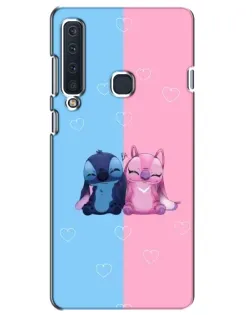 Чехол для Samsung Galaxy A9 2018 (A920) с картинкой «Stitch и Angel Love» Чехол для Samsung Galaxy A9 2018 (A920) с картинкой «Stitch и Angel Love»