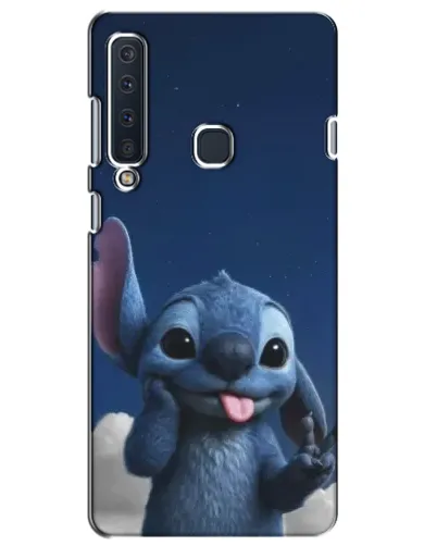 Чехол для Samsung Galaxy A9 2018 (A920) с картинкой «Стич в облаках»