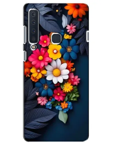 Чехол для Samsung Galaxy A9 2018 (A920) с картинкой «Цветочная феерия»