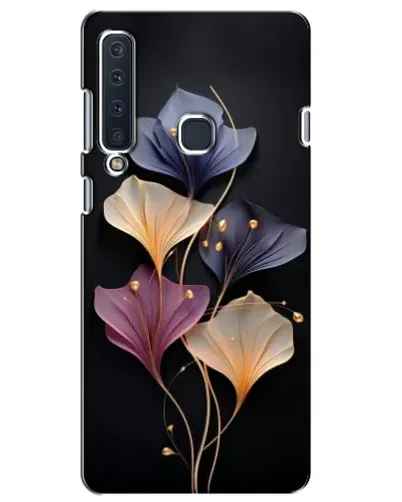 Чехол для Samsung Galaxy A9 2018 (A920) с картинкой «Лиловые цветы грации»