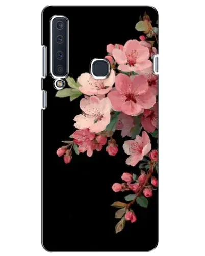 Чехол для Samsung Galaxy A9 2018 (A920) с картинкой «Розовая ветка сакуры»