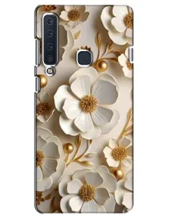 Чехол для Samsung Galaxy A9 2018 (A920) с картинкой «Белие бумажние цвети» Чехол для Samsung Galaxy A9 2018 (A920) с картинкой «Белие бумажние цвети»