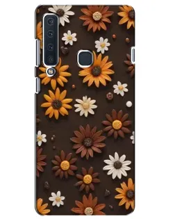 Чехол для Samsung Galaxy A9 2018 (A920) с картинкой «Узор из маленьких подсолнухов» Чехол для Samsung Galaxy A9 2018 (A920) с картинкой «Узор из маленьких подсолнухов»