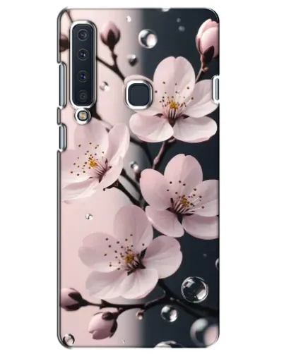 Чехол для Samsung Galaxy A9 2018 (A920) с картинкой «Нежная сакура и капли» Чехол для Samsung Galaxy A9 2018 (A920) с картинкой «Нежная сакура и капли»