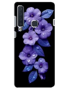 Чехол для Samsung Galaxy A9 2018 (A920) с картинкой «Фиолетовые цветы с росою» Чехол для Samsung Galaxy A9 2018 (A920) с картинкой «Фиолетовые цветы с росою»