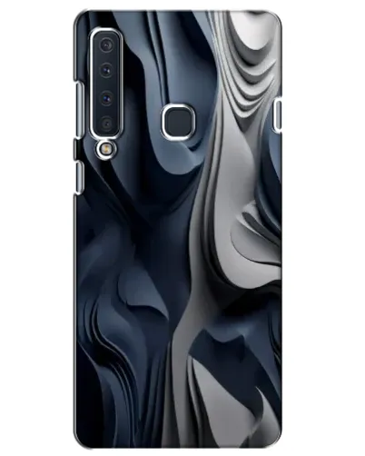 Чехол для Samsung Galaxy A9 2018 (A920) с картинкой «Объемные синие складки» Чехол для Samsung Galaxy A9 2018 (A920) с картинкой «Объемные синие складки»