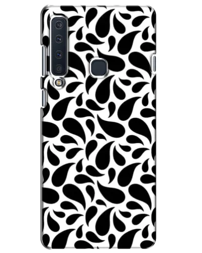 Чехол для Samsung Galaxy A9 2018 (A920) с картинкой «Контрастные черные капли» Чехол для Samsung Galaxy A9 2018 (A920) с картинкой «Контрастные черные капли»
