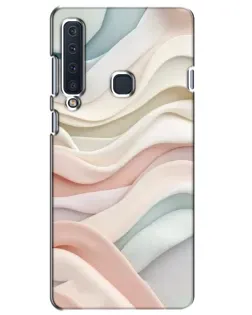 Чехол для Samsung Galaxy A9 2018 (A920) с картинкой «Пастельные нежные волны»