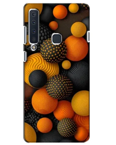 Чехол для Samsung Galaxy A9 2018 (A920) с картинкой «Объемные оранжевые сферы» Чехол для Samsung Galaxy A9 2018 (A920) с картинкой «Объемные оранжевые сферы»