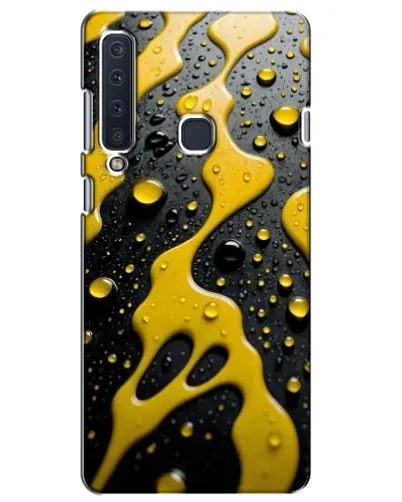 Чехол для Samsung Galaxy A9 2018 (A920) с картинкой «Жидкое желтое золото» Чехол для Samsung Galaxy A9 2018 (A920) с картинкой «Жидкое желтое золото»