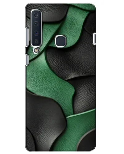 Чехол для Samsung Galaxy A9 2018 (A920) с картинкой «Зеленые кожаные волны» Чехол для Samsung Galaxy A9 2018 (A920) с картинкой «Зеленые кожаные волны»