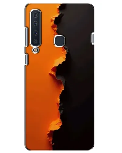 Чехол для Samsung Galaxy A9 2018 (A920) с картинкой «Оранжевый разлом» Чехол для Samsung Galaxy A9 2018 (A920) с картинкой «Оранжевый разлом»